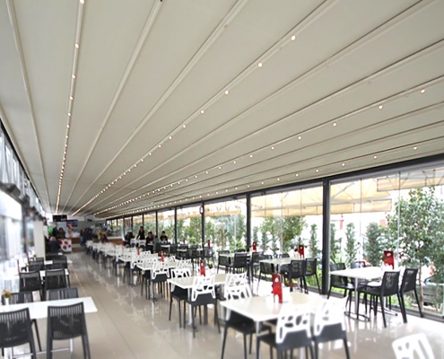 Foça Tente, Otomatik Tente Pergola Modeli 02