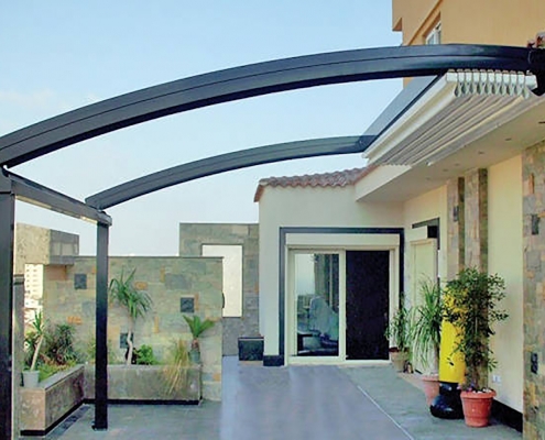 Foça Tente, Otomatik Tente Pergola Modeli 05
