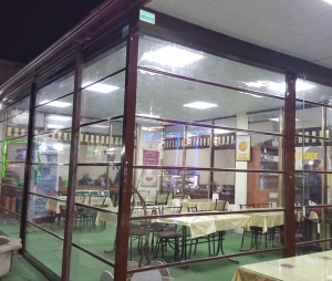 Foça Tente, Şeffaf Stor